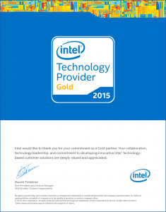 Mike Cheadle - PC Care - 2015 Gold Intel Technology Provider Certificate